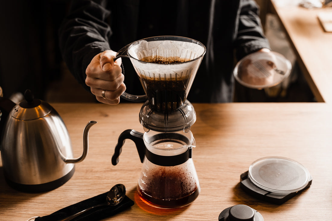 Brew Coffee with a Clever Dripper