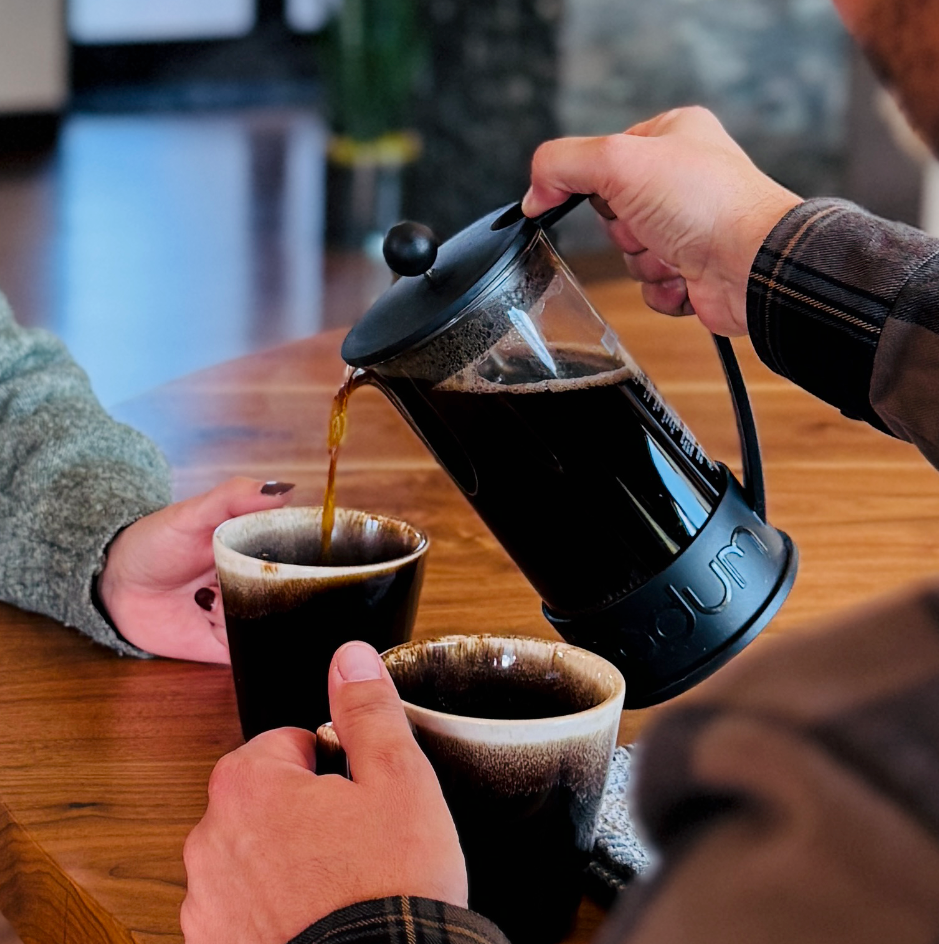 Brew Coffee With a French Press