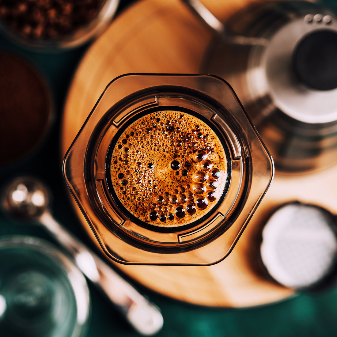 Brew Coffee With an Aeropress